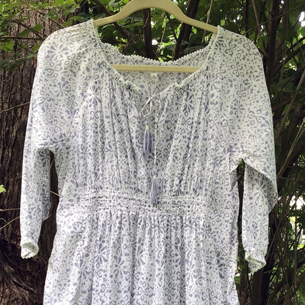 Athleta Printed Calico Tunic Cover up